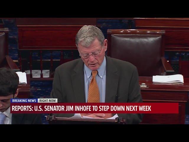 Reports: Senator Jim Inhofe to step down