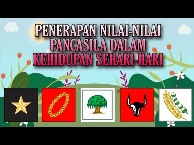 PENERAPAN NILAI-NILAI PANCASILA DALAM KEHIDUPAN SEHARI-HARI | BUTIR-BITIR #PANCASILA