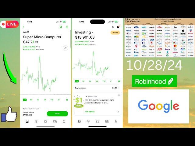 Top Stocks to Watch Now: My $14K Robinhood Portfolio with SMCI Stock | Nvidia & Tesla Update