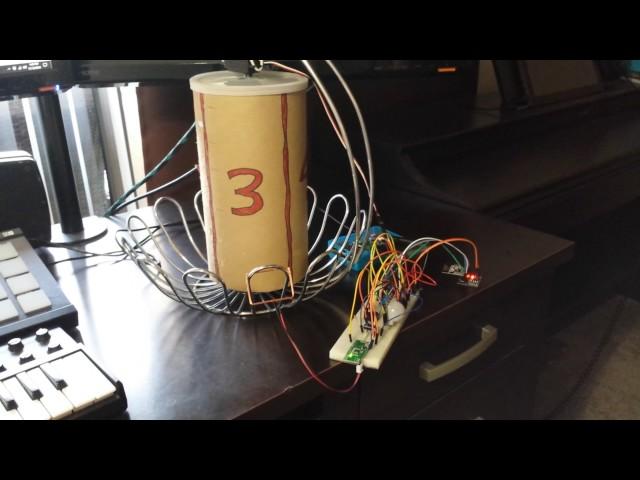 RDM6300 RFID reader controlled servo using Raspberrypi