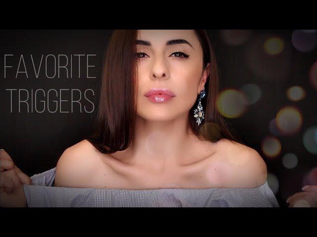 ASMR MY FAVORITE TRIGGERS | Мои Любимые Триггеры