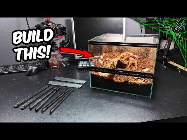 How To Build BIGGER Dark Den Enclosure!