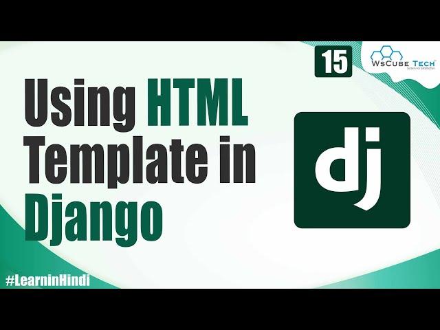 How to Render an HTML Template as Response | Django Framework | Django Tutorial