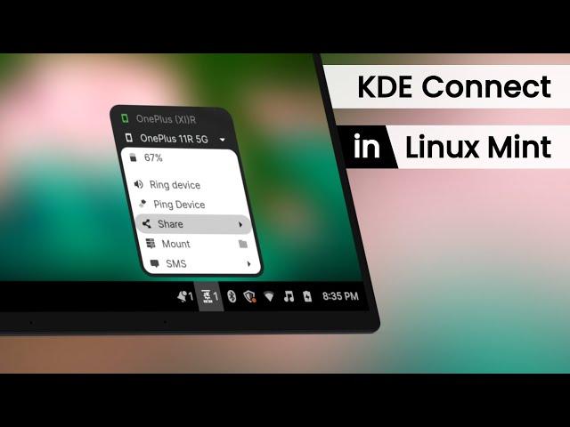 KDE Connect on Linux Mint (Cinnamon)