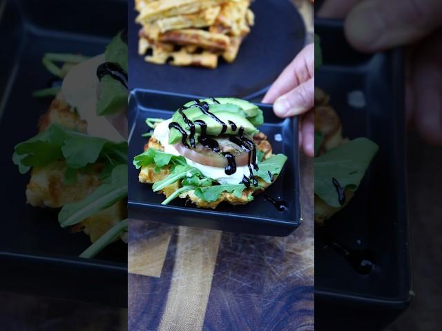 14g Protein Butternut Squash Waffles – Savory & Delicious! #shorts #recipe