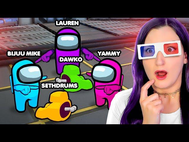 I FINALLY Got Imposter in Among Us 3D (w/ Yammy, Bijuu Mike, Dawko, SethDrums & More)