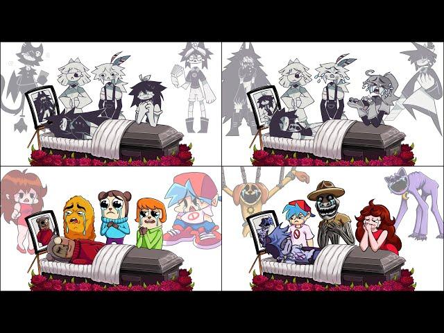 The Best Damn Toons R.I.P. Sad Stories | Characters Dies | FNF Goodbye World | Sad Animation Videos