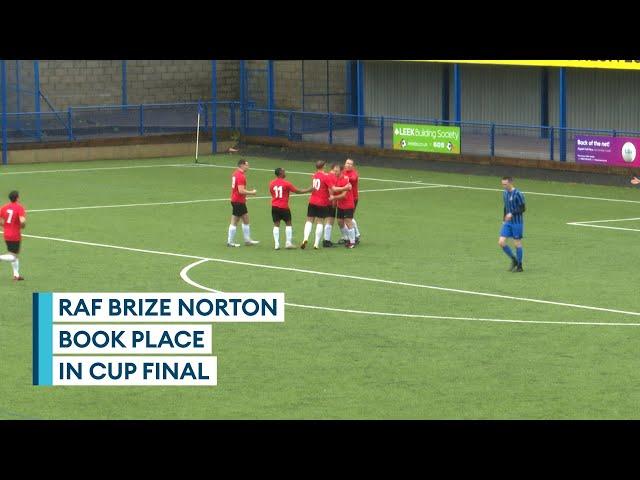 Brize Norton hang on to RAF Cup semi-final triumph over Boulmer despite late red card | HIGHLIGHTS