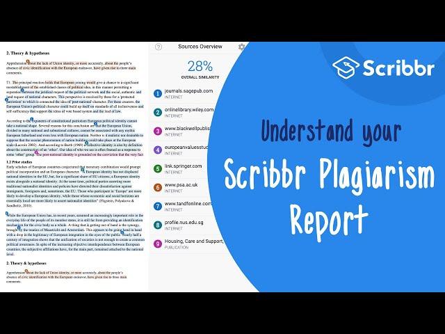 The Scribbr Plagiarism Report Explained | Scribbr 