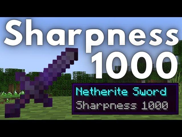 How To Get a SHARPNESS 1000 SWORD in Minecraft 1.21