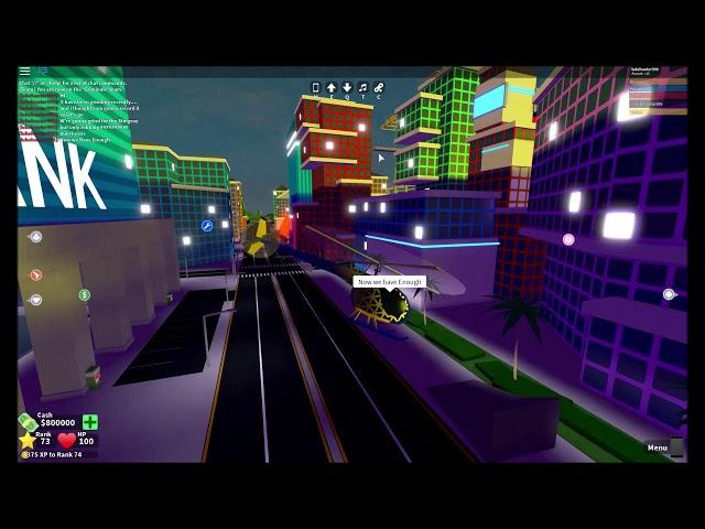 Roblox Mad city Grinding for Stingray