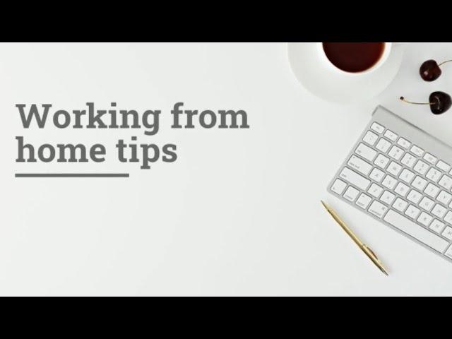 Working From Home Tips | Dirumah Aja