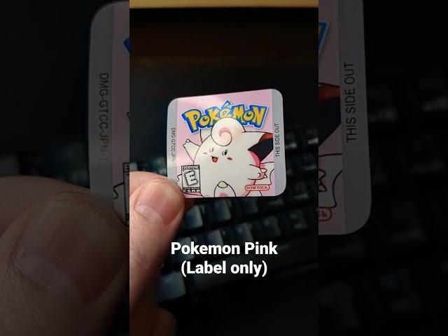 a custom label for the pokemon pink ROM Hack