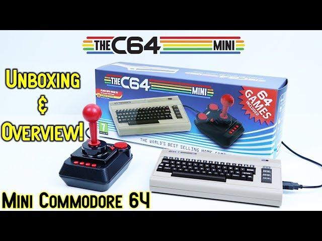 The C64 Mini Unboxing & Review - Commodore 64 Classic Edition!