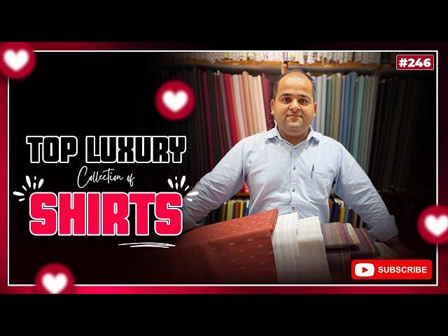 Top 5 Extra Luxury & Premium Shirting Fabrics For Every Men’s | High Quality Shirts Fabrics