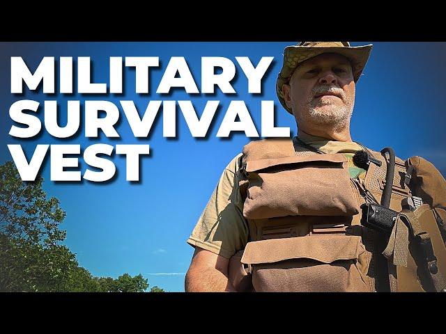 Survival Kit In A Vest - Pilot Survival Vest