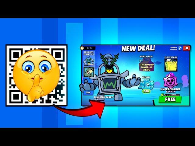 NEW SKIN AND GİFTS QR CODE!  MEGA BOX & POWER MEAL OPEN  BRAWL STARS NEW UPDATE!