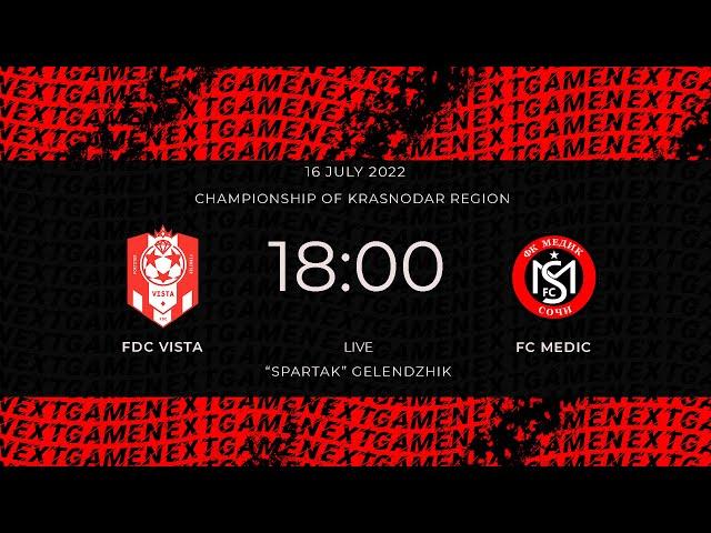 FDC VISTA - FC MEDIC (SOCHI). KRASNODAR REGION CHAMPIONSHIP 13 ROUND