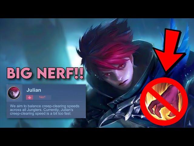 GOODBYE JUNGLE JULIAN, NEW SEASON 37 JULIAN BEST BUILD 2025 (NO EDIT) - Mobile Legends