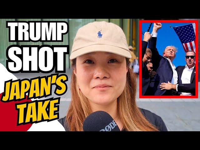 Japanese React to Failed Trump Assassination (Street Interview)