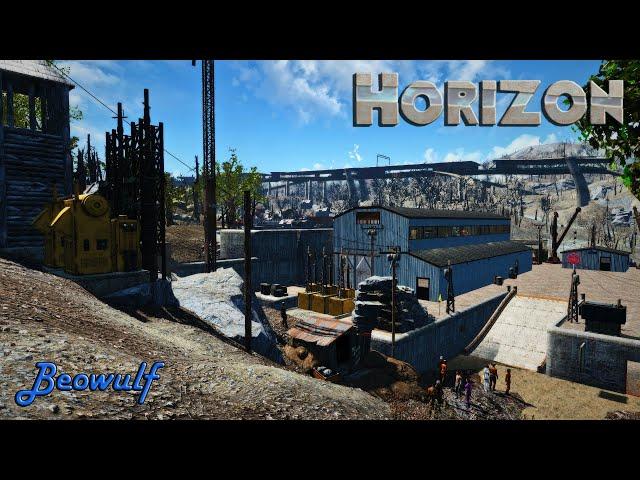 Мод Horizon 1.8.7b (Горизонт) Fallout 4 — добыча и производство