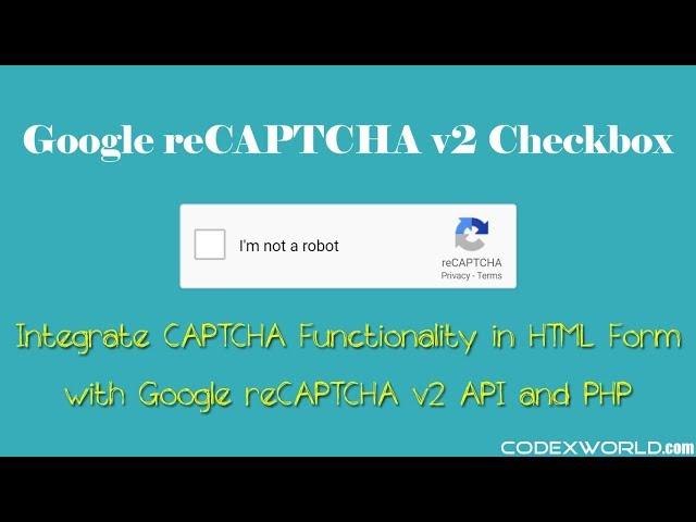 Integrate new Google reCAPTCHA Checkbox with PHP