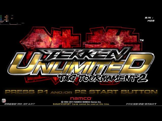 Tekken Tag Tournament 2 Unlimited Namco System 357 Arcade Rom Pc 4K.