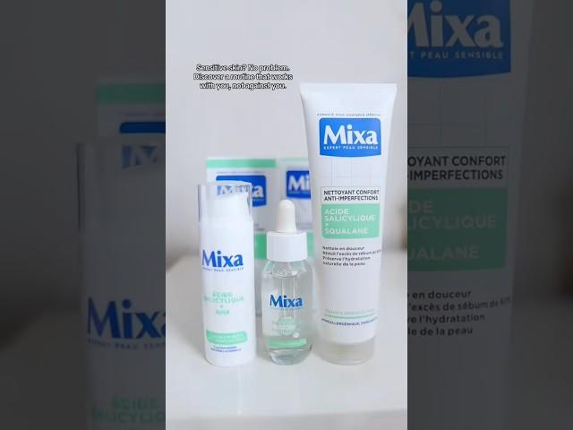 Affordable Skincare Routine for Oily & Sensitive Skin | Mixa Anti-Imperfections Review