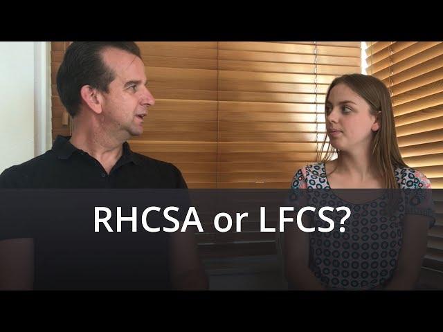 RHCSA or LFCS