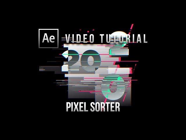 Tutorial PIXEL SORTER - Adobe After Effects