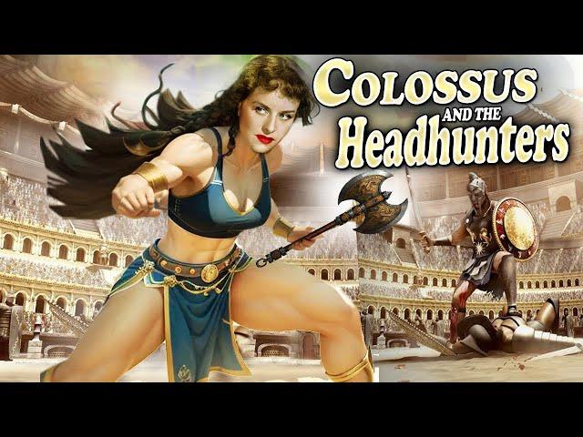 Colossus and the Headhunters I Adventure Action  Movie  Laura Brown, Cine classic show 2024