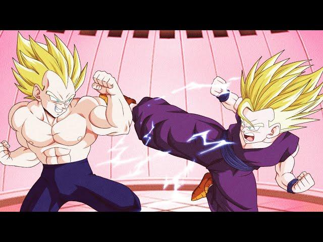 What if VEGETA Trained GOHAN? (Full Story)