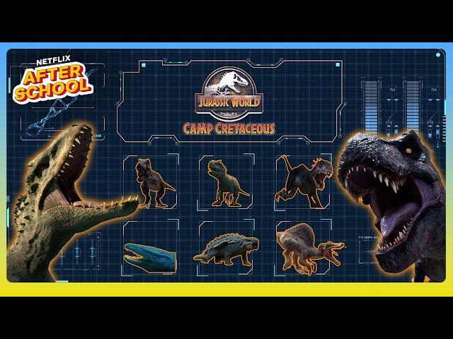 Choose Your DINOSAUR!  Jurassic World Camp Cretaceous | Netflix After School