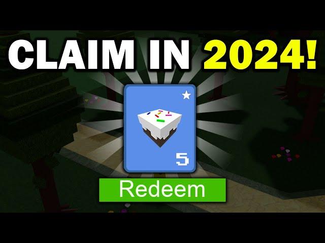 CLAIM FREE CAKE in 2024!! | Build a boat for Treasure ROBLOX