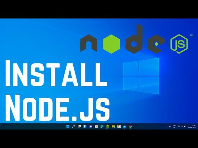 How to Install Node.js on Window 11 (2024)