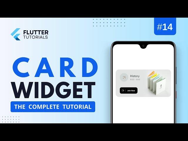 Flutter Card Widget | Card widget in Flutter