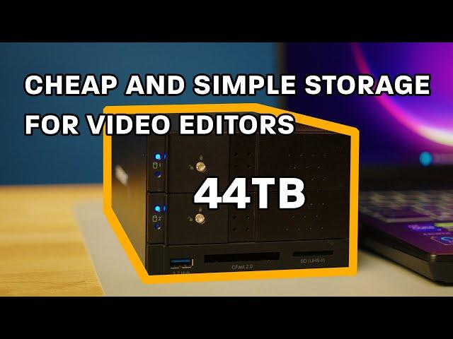 A Cheap and Simple Storage Solution for Editors