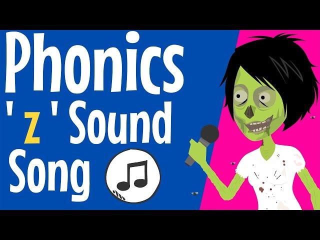 Phonics z Sound Song | z sound | the letter z | consonant z | z song | z | Phonics Resource