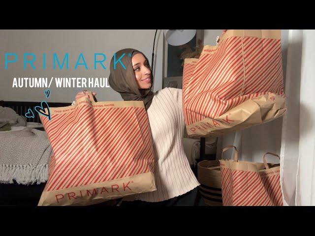 AUTUMN/ WINTER PRIMARK HAUL️| Maryam Malik