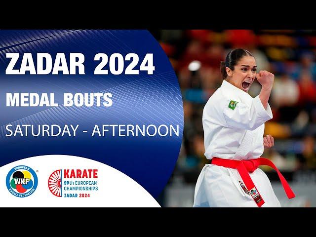 EKF SENIOR CHAMPIONSHIPS | SATURDAY - AFTERNOON SESSION | WORLD KARATE FEDERATION