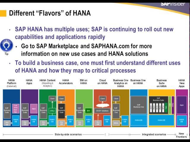 Building SAP HANA Biz Case + ROI - slide by slide review with Tony from Teklink