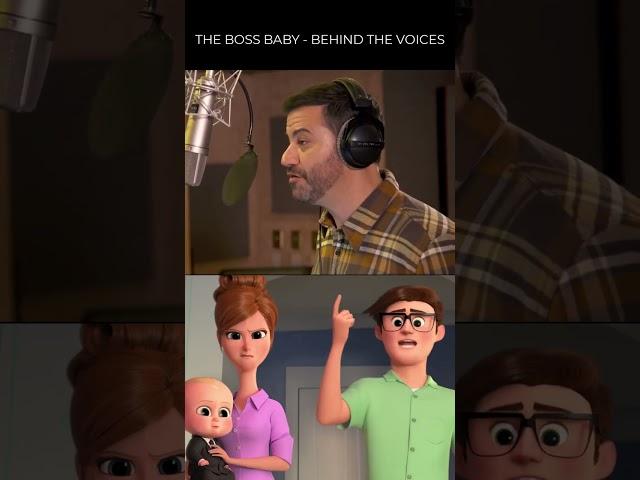 BEHIND THE VOICES - THE BOSS BABY #Shorts