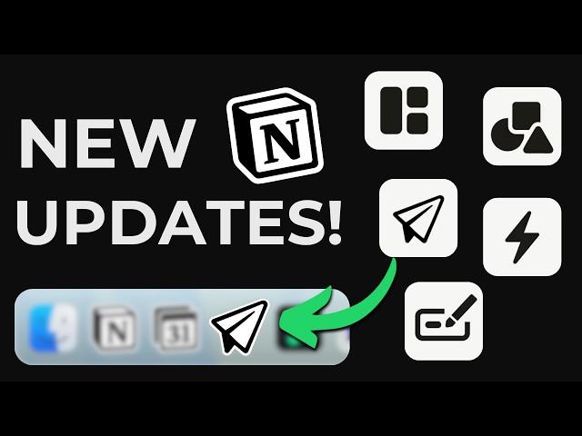 Notion Just Got 10x Better! (6 NEW Updates Explained)