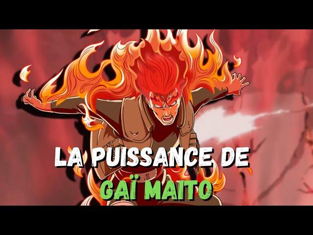 La PUISSANCE de GAÏ MAITO : Le Dieu du Taïjutsu ! | Naruto Analyse