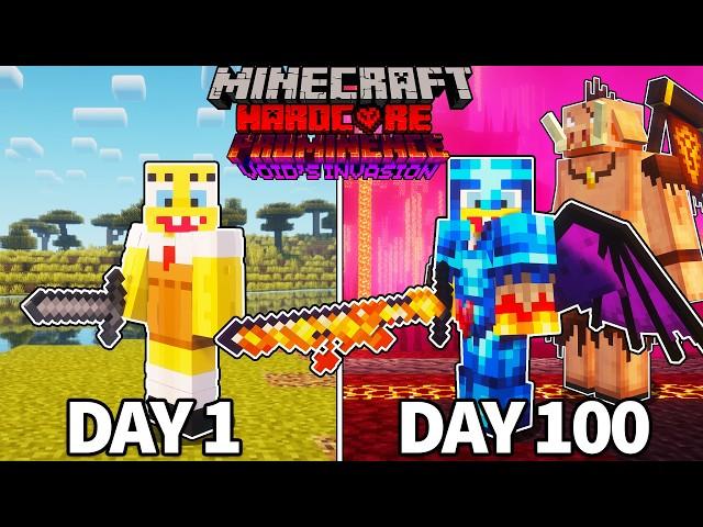 I Survived 100 Days in PROMINENCE 2 IN HARDCORE MINECRAFT