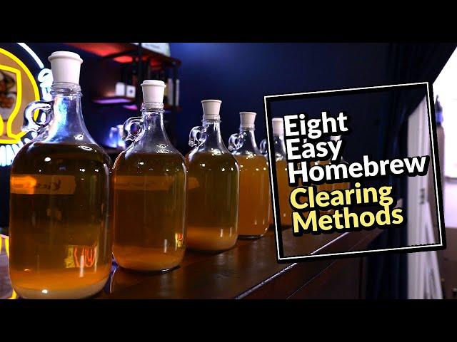 8 Different Ways to Clear Homebrew (Wine/Cider/Mead/Beer)