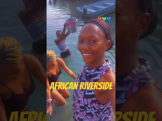 A Day At The River In Africa