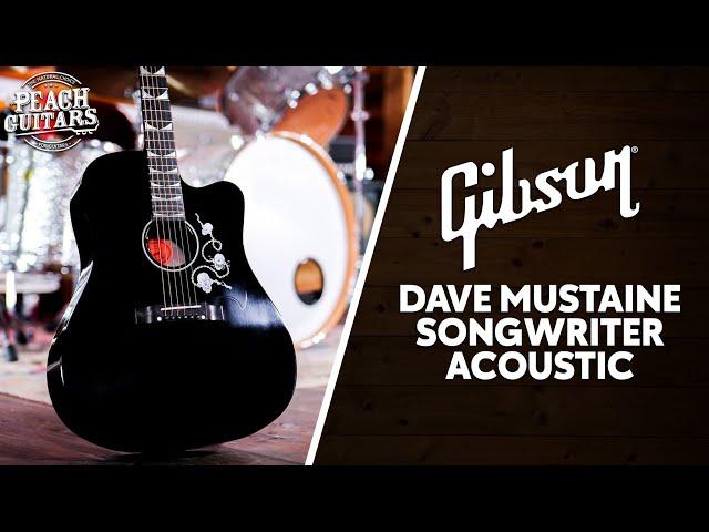 No Talking...Just Tones | Gibson Dave Mustaine Songwriter Acoustic Signed *Limited Edition*