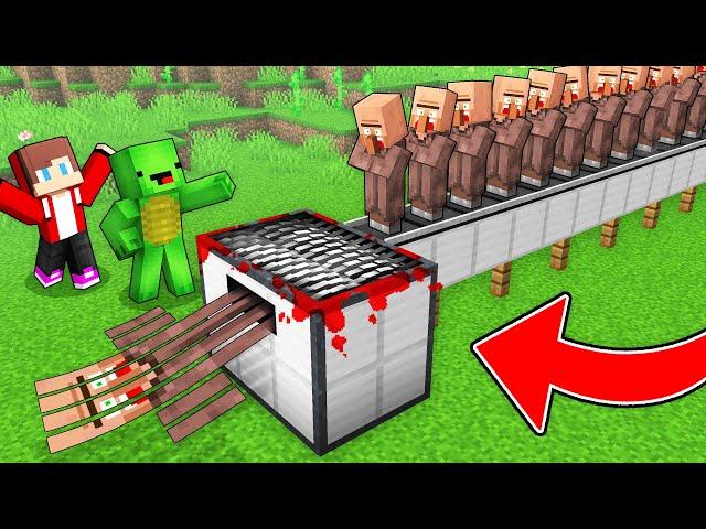 Mikey and JJ Fooled Villagers in Most EPIC WAYS in Minecraft (Maizen)