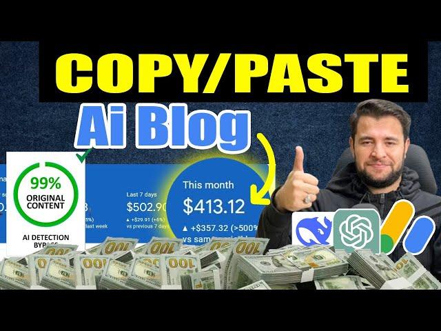 Copy Paste Blogging in 2025 | Step by Step Guide to Earn with Google AdSense | Make Money Blogging